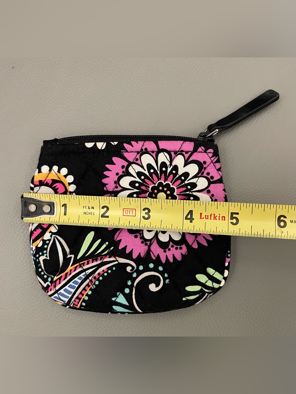 Vera Bradley Quilted Zip Pouch Set in Retired Bandana Swirl Pattern - Picture 10 of 10